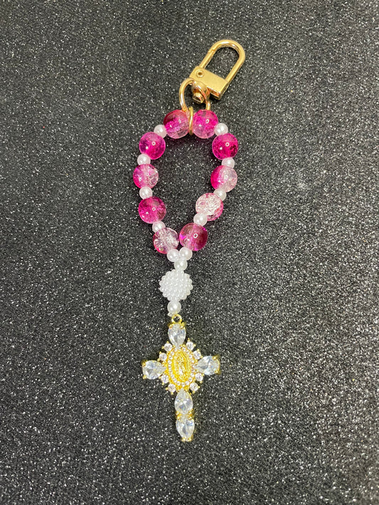 Porte clés - perles « crispy »