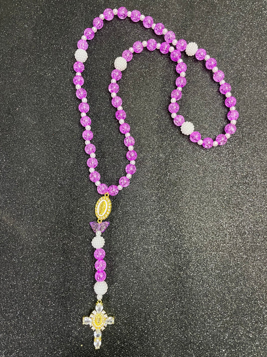 Chapelet - perles « bonbon»