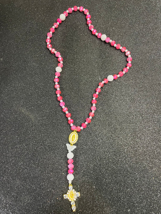 Chapelet - perles « diamant »