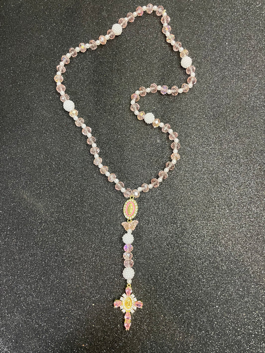 Chapelet - perles « rosée »