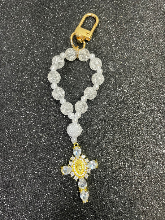 Porte clés - coeur de lumière